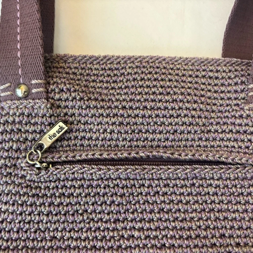 The Sak Lavender Knit Tote Bag - Picture 5 of 7